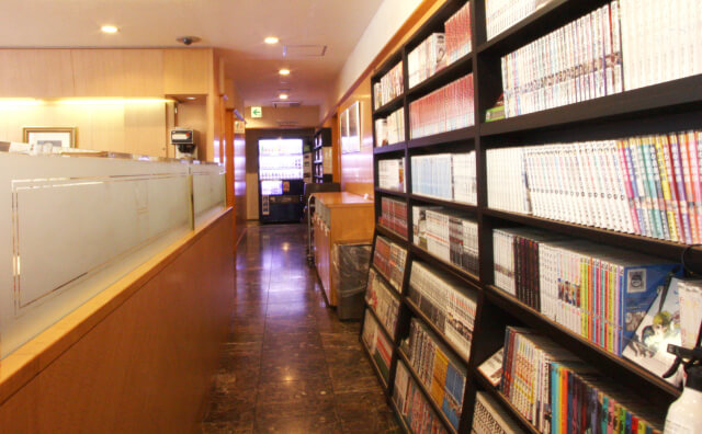 写真：大型コミックコーナー