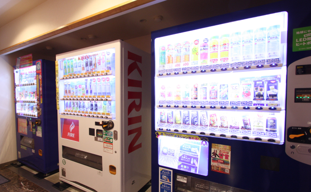 写真：自動販売機